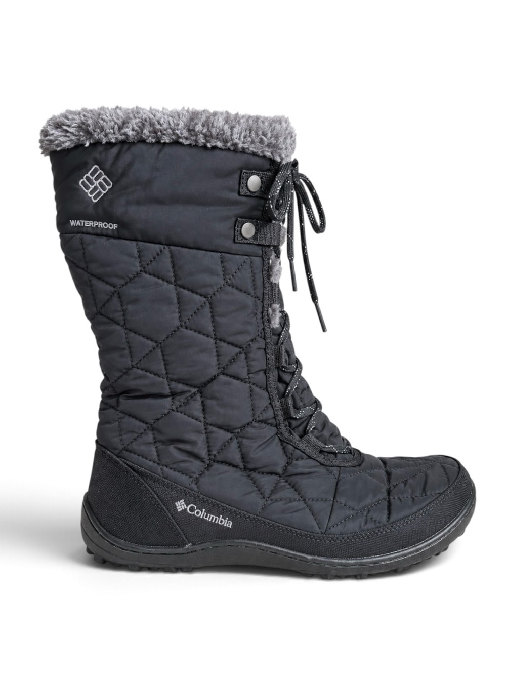 Columbia Minx Mid II Omni-Heat Waterproof Winter Boots Black Size 11